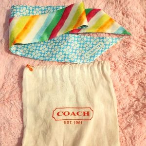 Coach Hair Ribbon Tie